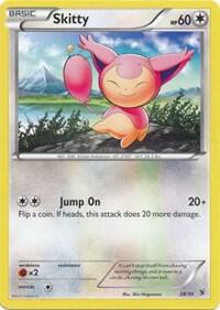 Skitty card from Kalos Starter Set