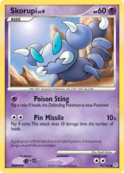 Skorupi card from Diamond and Pearl