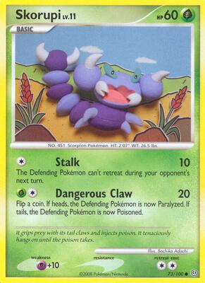 Skorupi card from Stormfront