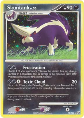 Skuntank card from Diamond and Pearl