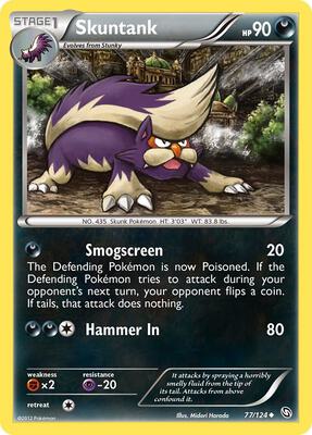 Skuntank card from Dragons Exalted