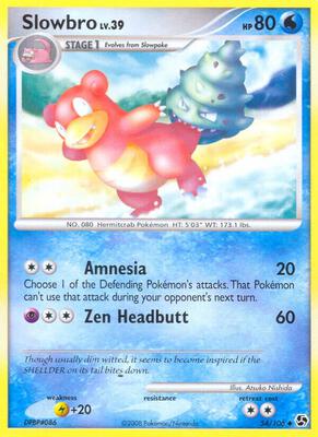Slowbro card from Great Encounters