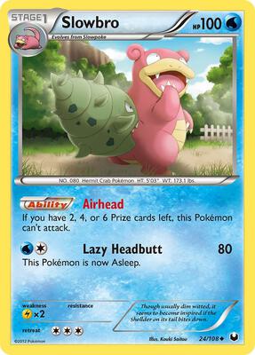Slowbro card from Dark Explorers