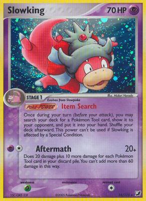 Slowking card from EX Unseen Forces