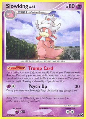 Slowking card from Great Encounters