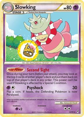 Slowking card from Call of Legends