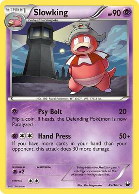 Slowking card from Dark Explorers