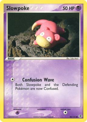 Slowpoke card from EX FireRed & LeafGreen
