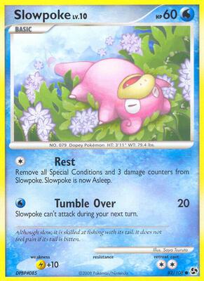 Slowpoke card from Great Encounters