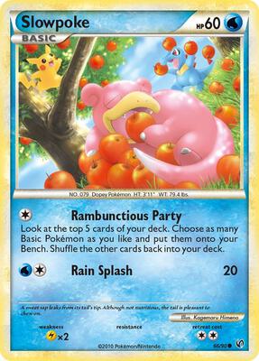 Slowpoke card from Undaunted