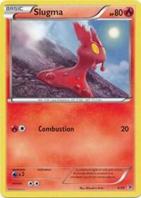 Slugma card from Kalos Starter Set