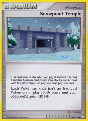 Snowpoint Temple card from Legends Awakened
