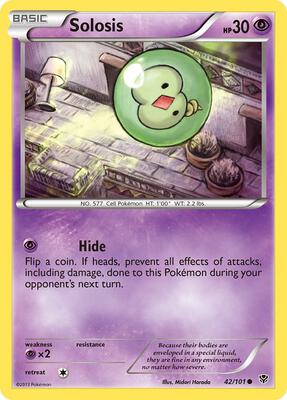 Solosis card from Plasma Blast