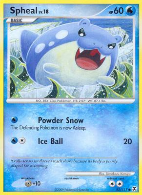 Spheal card from Rising Rivals