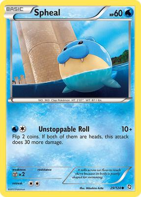 Spheal card from Dragons Exalted