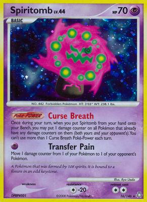 Spiritomb card from Legends Awakened