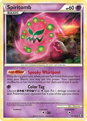 Spiritomb card from Triumphant