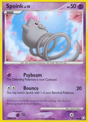 Spoink card from Legends Awakened