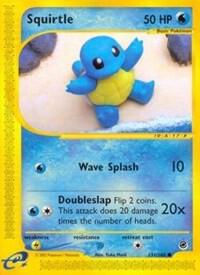 Squirtle (131) card from Expedition