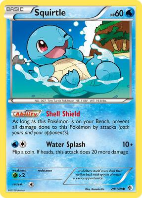 Squirtle card from Boundaries Crossed