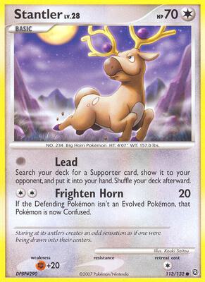 Stantler card from Secret Wonders