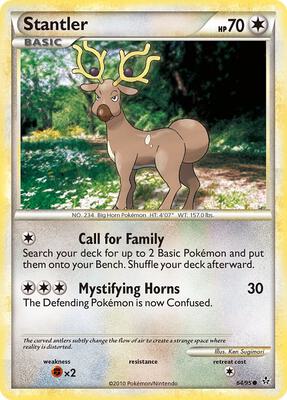 Stantler card from Unleashed