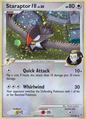 Staraptor FB card from Supreme Victors