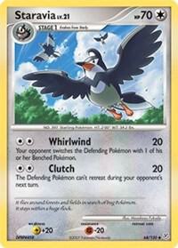 Staravia card from Diamond and Pearl