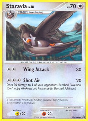 Staravia card from Stormfront