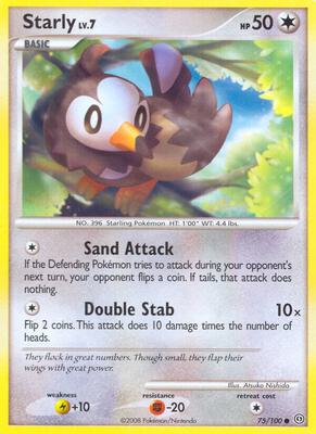 Starly card from Stormfront