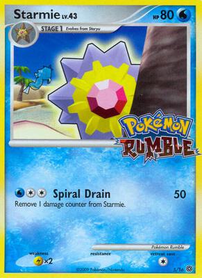 Starmie card from Rumble