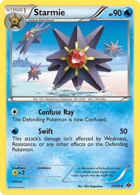 Starmie card from Next Destinies