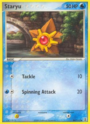 Staryu - 084/113 card from EX Delta Species
