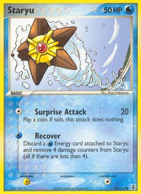 Staryu - 085/113 card from EX Delta Species