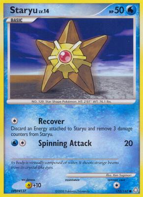 Staryu card from Legends Awakened