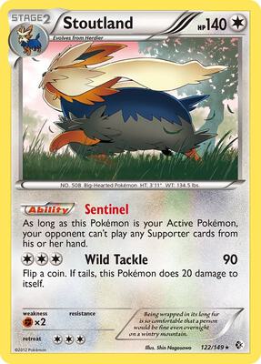 Stoutland card from Boundaries Crossed