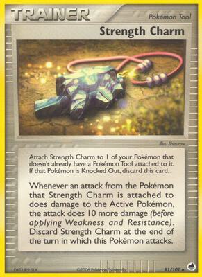 Strength Charm card from EX Dragon Frontiers