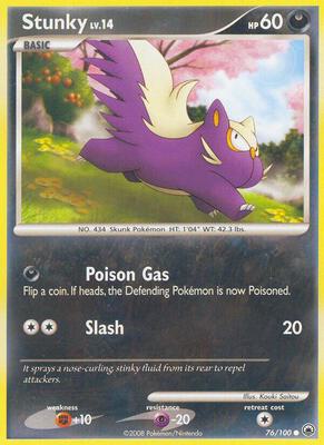 Stunky card from Majestic Dawn