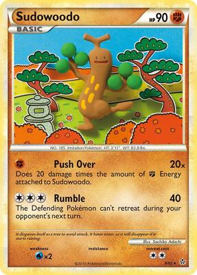 Sudowoodo card from Unleashed