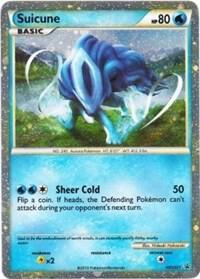 Suicune - HGSS21 card from HGSS Promos