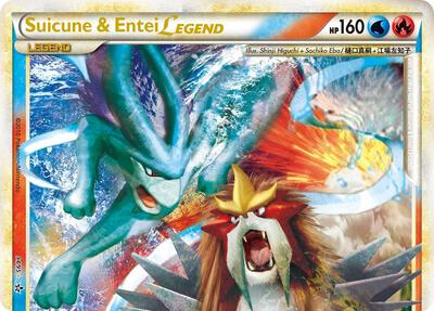 Suicune & Entei Legend (Top) card from Unleashed