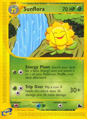 Sunflora card from Skyridge