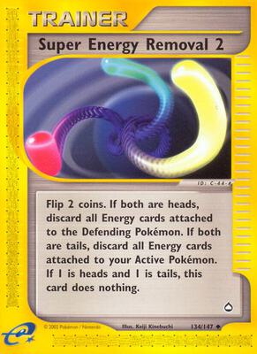 Super Energy Removal 2 card from Aquapolis