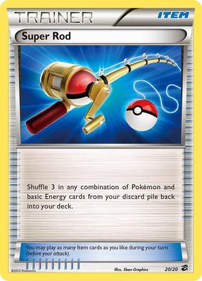 Super Rod card from Dragon Vault