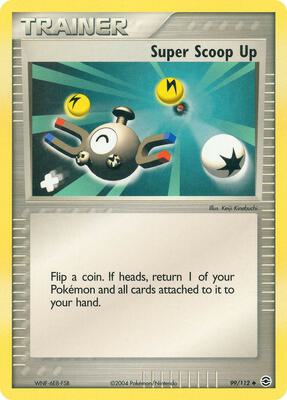 Super Scoop Up card from EX FireRed & LeafGreen