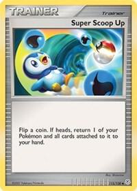 Super Scoop Up card from Diamond and Pearl