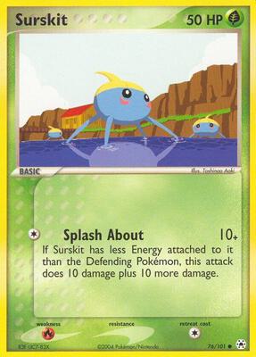 Surskit card from EX Hidden Legends