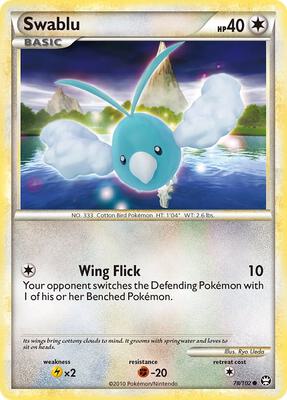 Swablu card from Triumphant