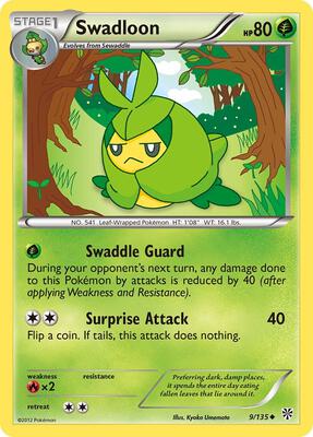Swadloon card from Plasma Storm