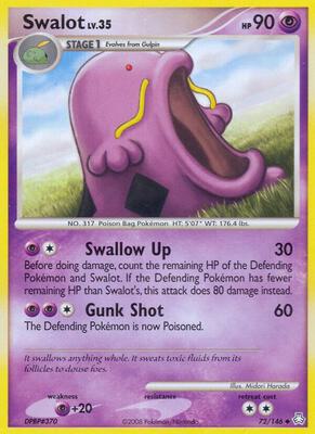 Swalot card from Legends Awakened